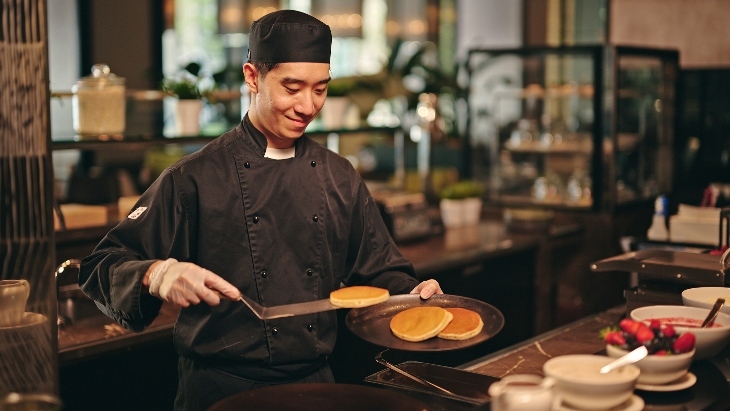 Grand Hyatt Melbourne breakfast