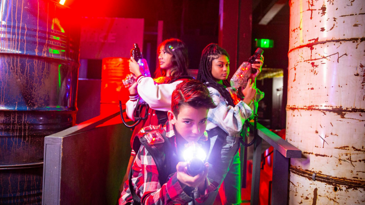 Laser Tag Strike Bowling