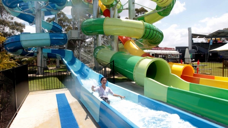 Aquatopia slides