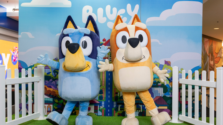 Bluey takes over Werribee Open Range Zoo