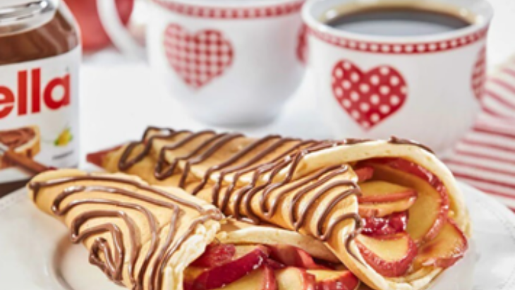 Nutella Brekky in Bed