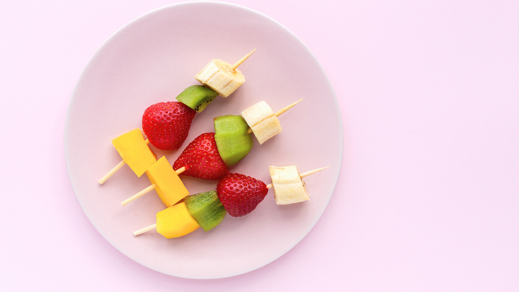 Mini Masterminds Easy Recipes With Toddlers  Mini Fruit Skewers