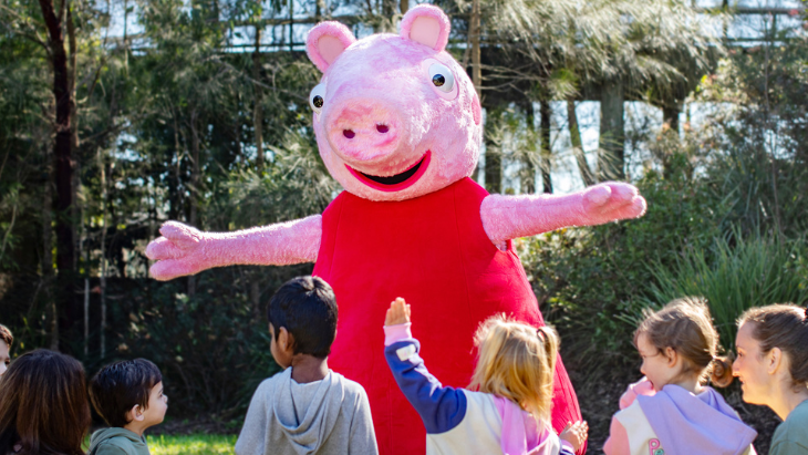 Peppa Pig at Sydney Zoo