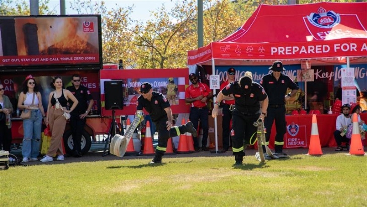 Kinder Surprise presents Heroes HQ. In partnership with Nickelodeon PAW Patrol and Fire and Rescue NSW with special guest meet and greets, Paw Patrol’s Marshal and Skye. 