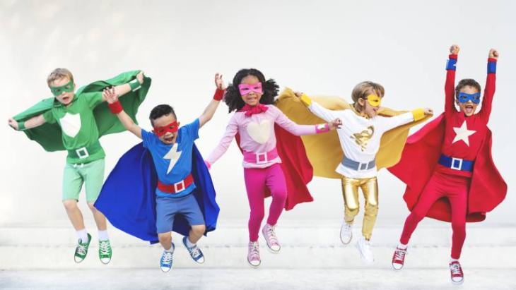 DIY Superhero costume kids