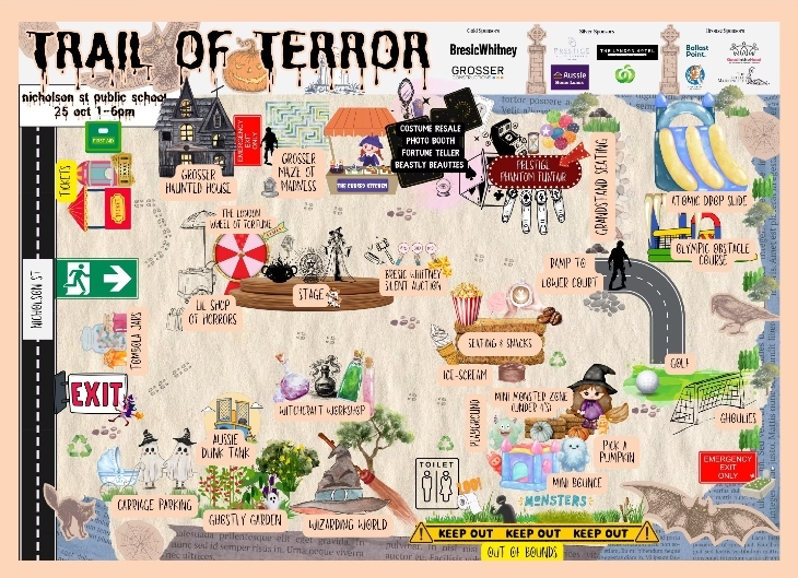 iconic Nicholson Street Halloween Festival