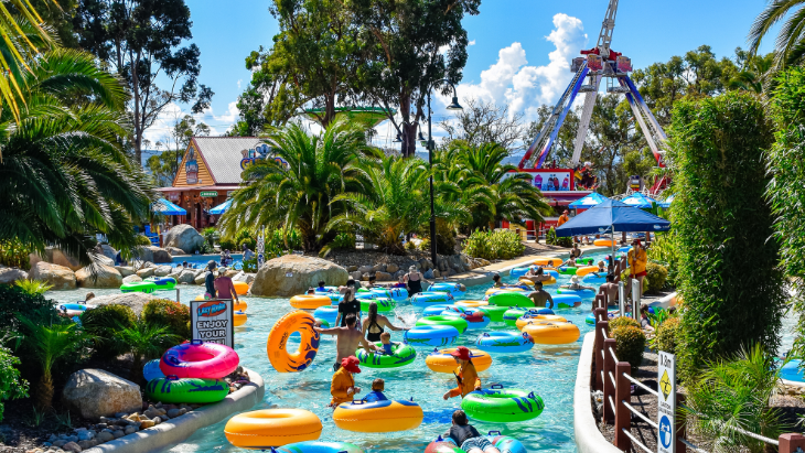Gumbuya World’s Oasis Springs Water Park is officially reopening for the season!
