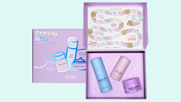 Oh Flossy Glowing Skin Essentials Kit