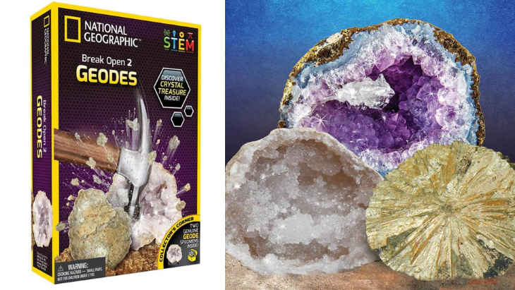 National Geographic Break Open 2 Geodes