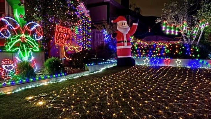 Christmas light displays in Melbourne