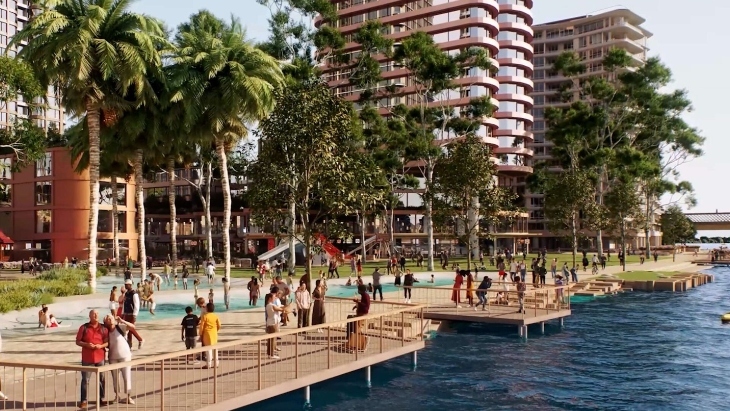 Rhodes Waterfront Masterplan