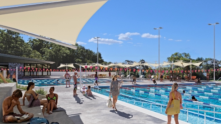 Leichhardt Park Aquatic Centre renovation