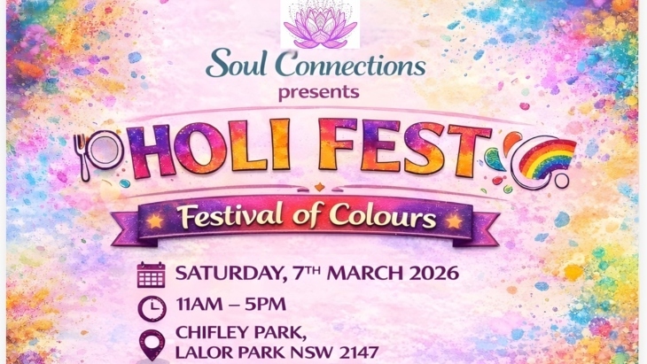 Holi Party at Chifley Park