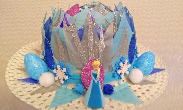 Frozen-Themed Easter Hat
