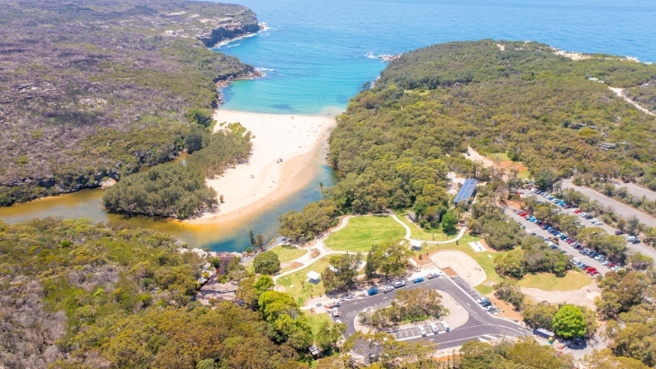 Wattamolla picnic area at Royal National Park