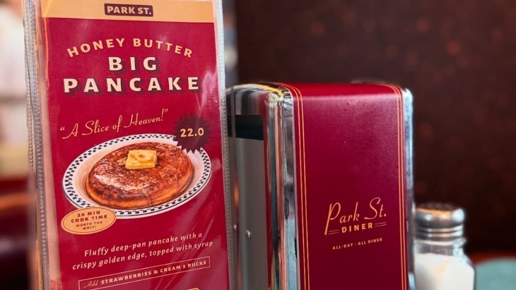 Park St Diner menu