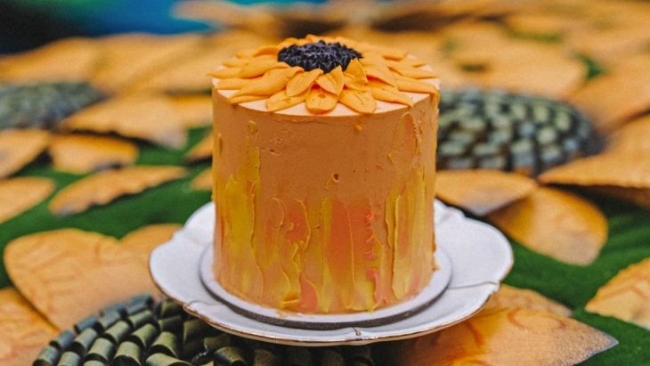 Sunflowers and Swirls The Grounds