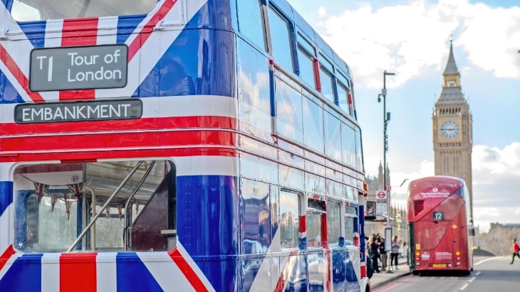 London double decker bus