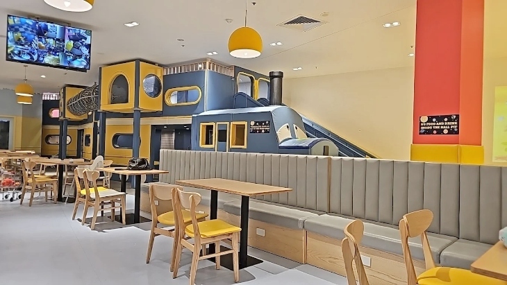 Cafe area Tada Kids Cafe Ryde