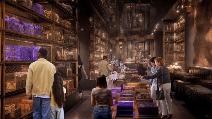 Artist's impression of the Cadbury Chocolate Experience, Tasmania