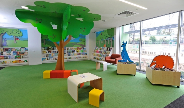 Kids library at Our Library @ The Mount Druitt Hub