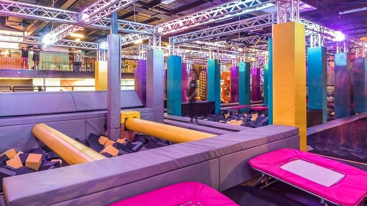 Obstacle course at Tru Ninja Penrith