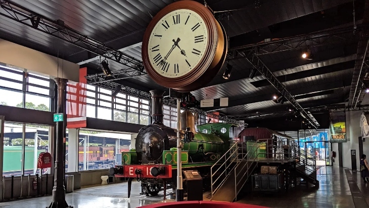Inside the NSW Rail Museum
