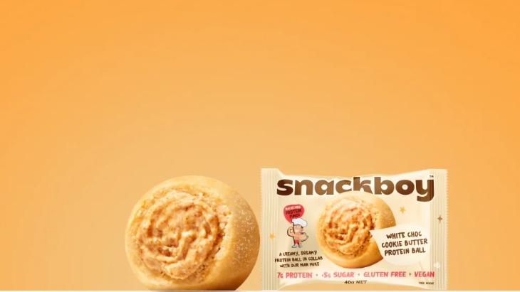 Snackboy Ball White Choc Cookie Butter