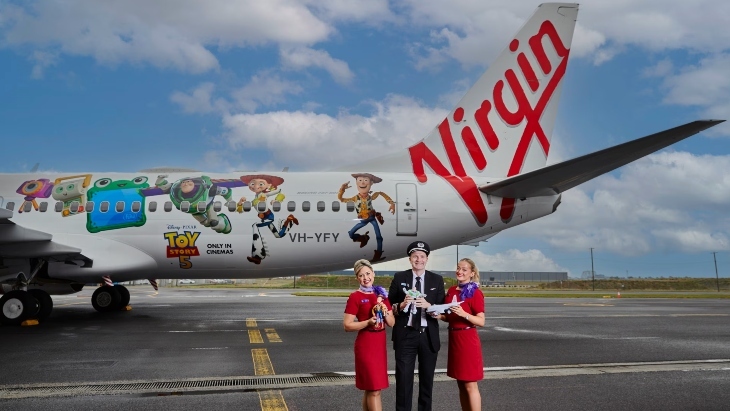 Virgin Toy Story 5 Airplane