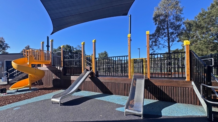 New slides at Richard Murden Reserve