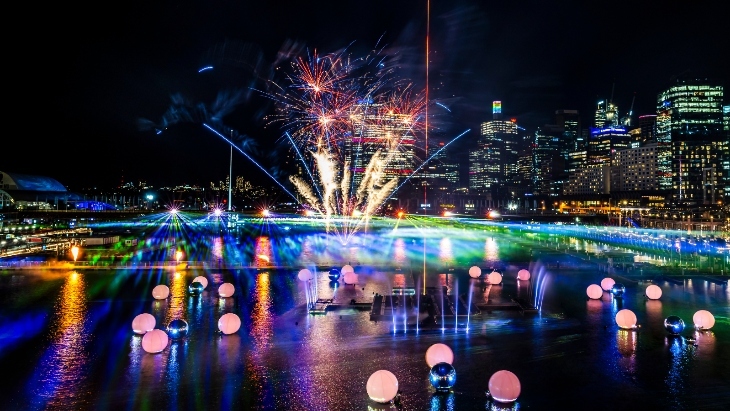 Vivid Sydney Sky Symphony