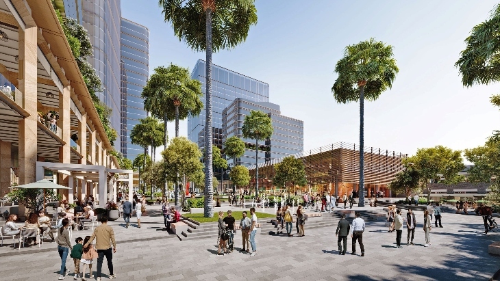 Artists impression Blacktown Quarter