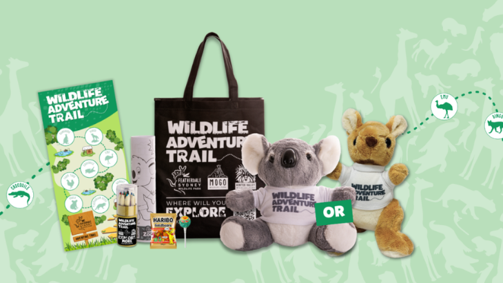 Wildlife Adventure Trail at Featherdale Sydney Wildlife Park