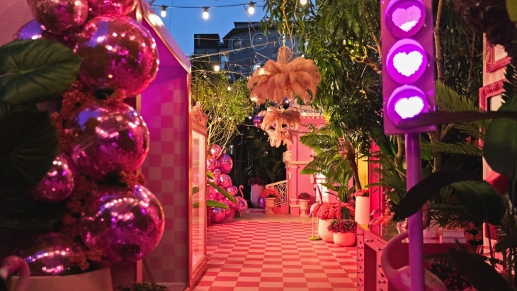Barbie™ x Megan Hess installation