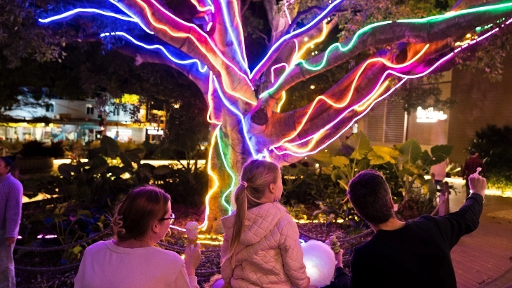 Festival of Lights at Westfield Miranda