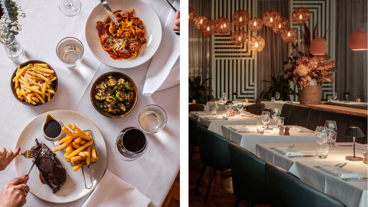 Amora Hotel Jamison Sydney Dinner