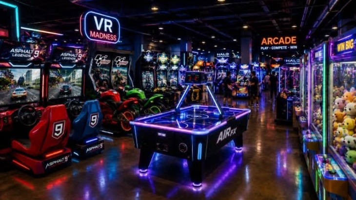 VR Madness Arcade Room