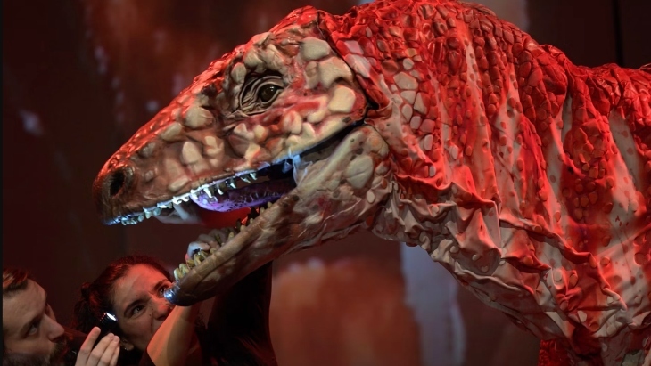 Erth's Dinosaurs at Motion Festival