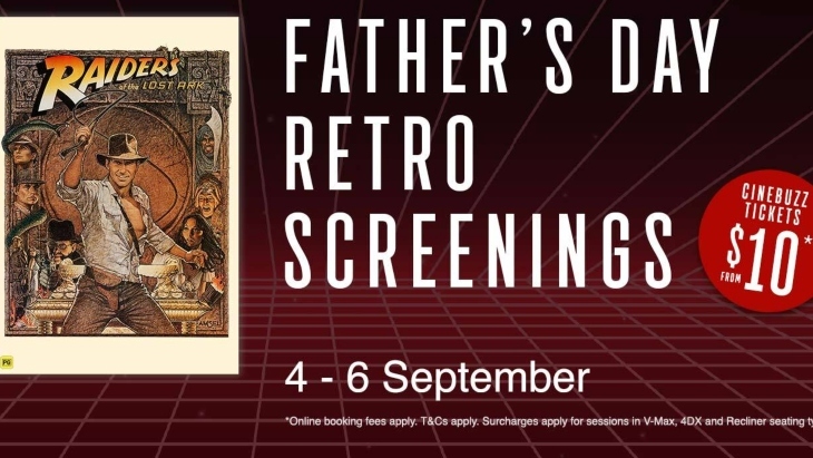 Event Cinemas Father's Day Retro Screenings
