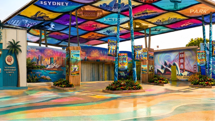 Sydney Action Park new entrance