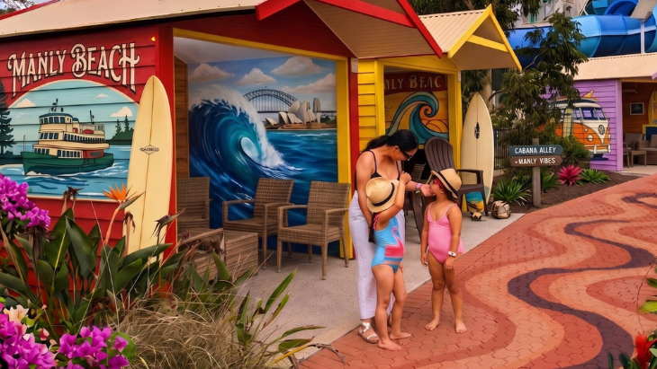 Sydney Action Park new Cabanas