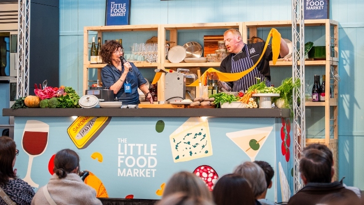 The Stage at The Little Food Market