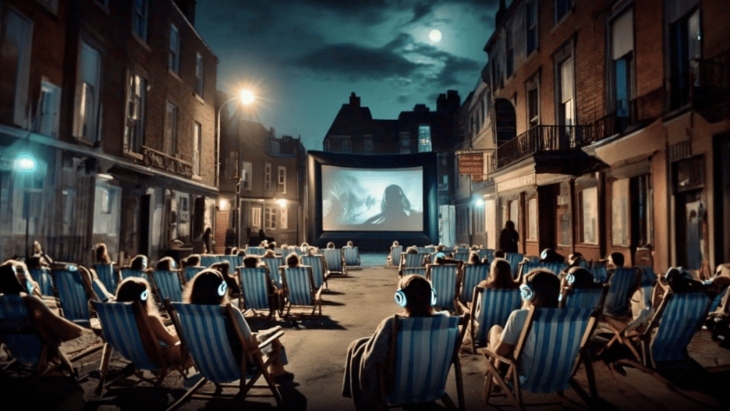 Ghost Cinema Under the Stars The Rocks