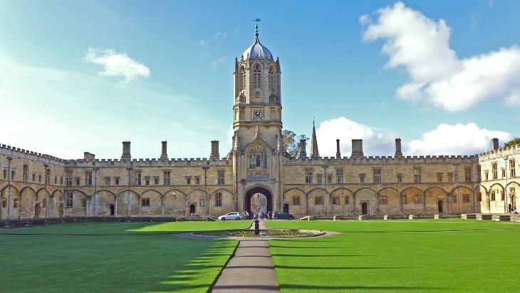 Lawns at Christ Church Oxford