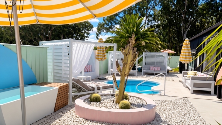 The Bathhouse outdoor pool