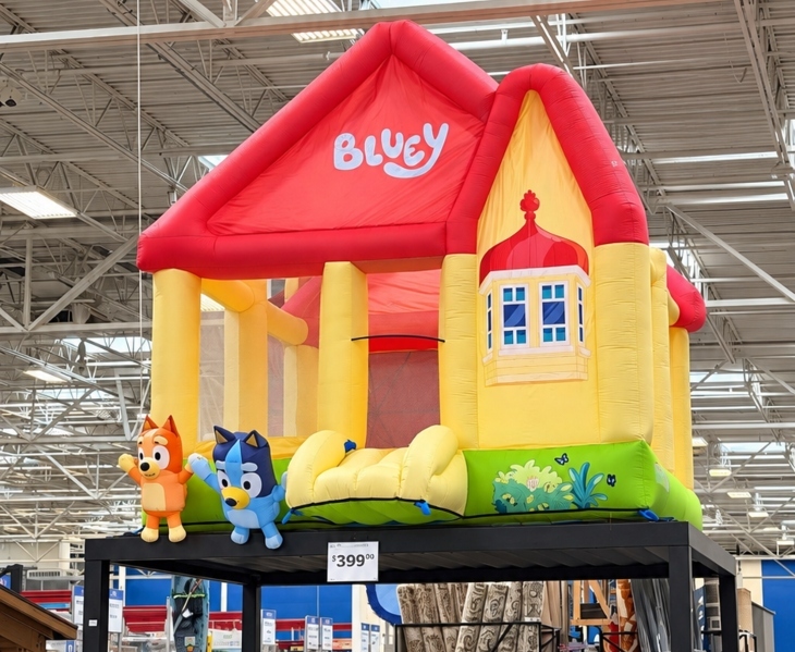 Bluey's Kids Inflatable Mega Bouncy House