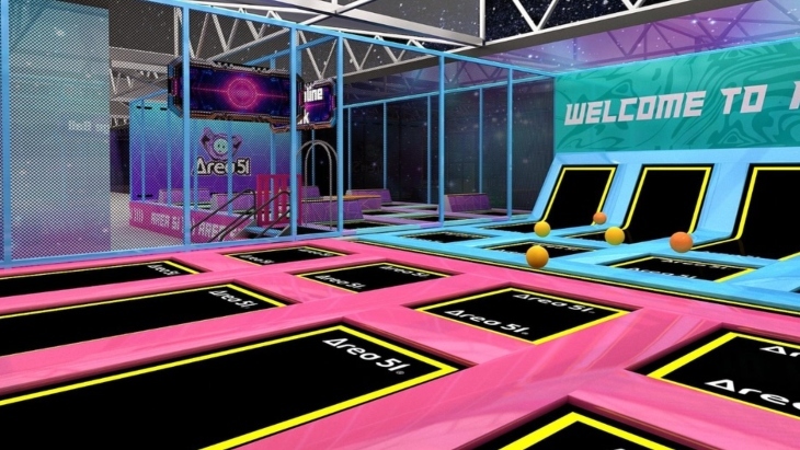 Area 51 Port Melbourne trampolines