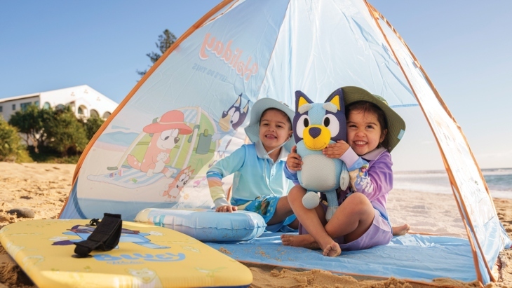 Bluey Camping Range - Pop Up Beach Tent
