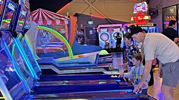 Family games at Timezone