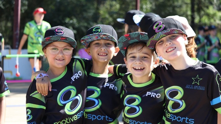 Motiv8 Sports camps spring school holidays.